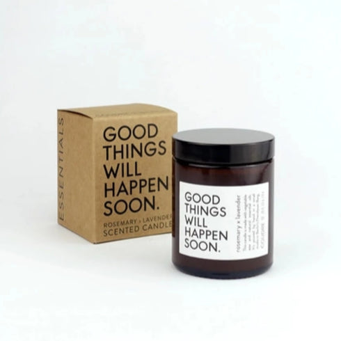 Duftkerze | Good thing will happen
