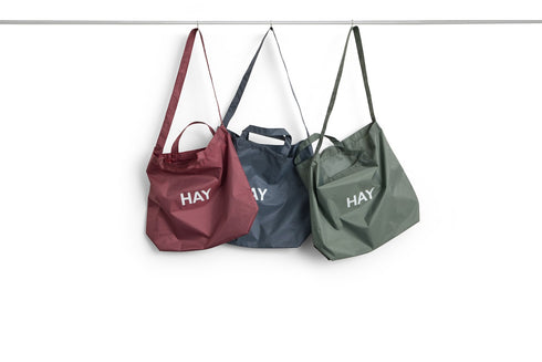 Grid crossover Bag | dark blue