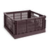 Colour Crate large Square | bordeaux