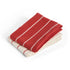 Outdoor Market Geschirrtuch | red stripes