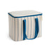 Outdoor Market Kühltasche | beige with blue stripes