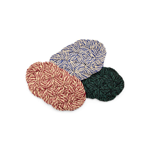 Fussmatte Coco | blue & white