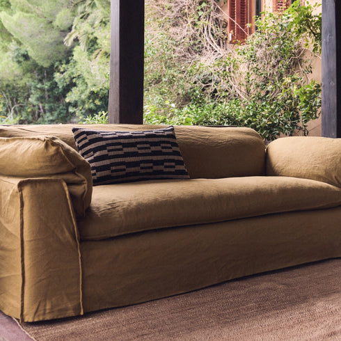 Kissen 40x70cm | natural monochrome