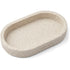 Sandstein Tablett oval | 15x25cm
