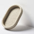 Sandstein Tablett oval | 15x25cm