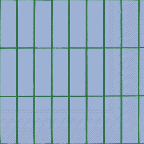 Servietten 2 Grössen | tiiliskivi light blue green