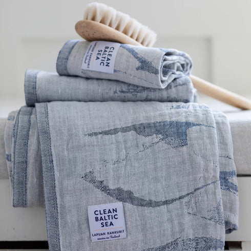 Geschirrtuch Aallokko | linen-blue