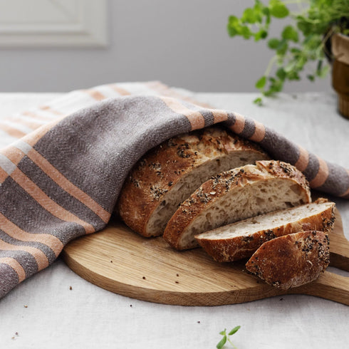 Geschirrtuch Toffee | brown-rust