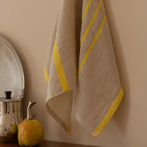 Geschirrtuch Usva | linen-yellow