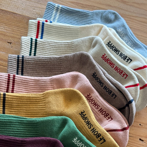 Boyfriend Socken | beige melange