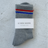 Boyfriend Socken | grau melange