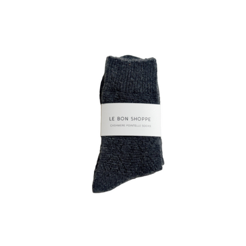 Kaschmir Pointelle Socken
