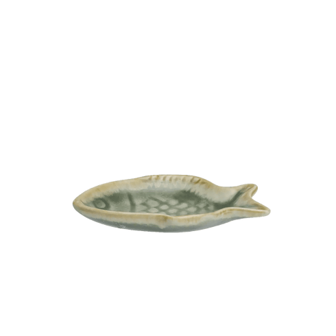 Löffelablage in Fischform | grün