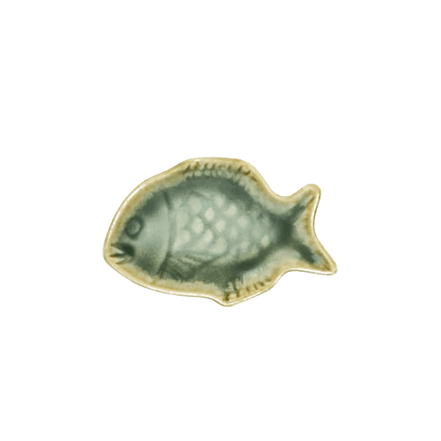 Löffelablage in Fischform | grün