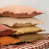 Kissenbezug mit Ruffles (50x50) | ecru