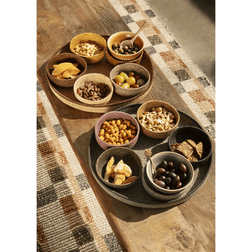 Rundes Tablett Seegras | D: 35cm