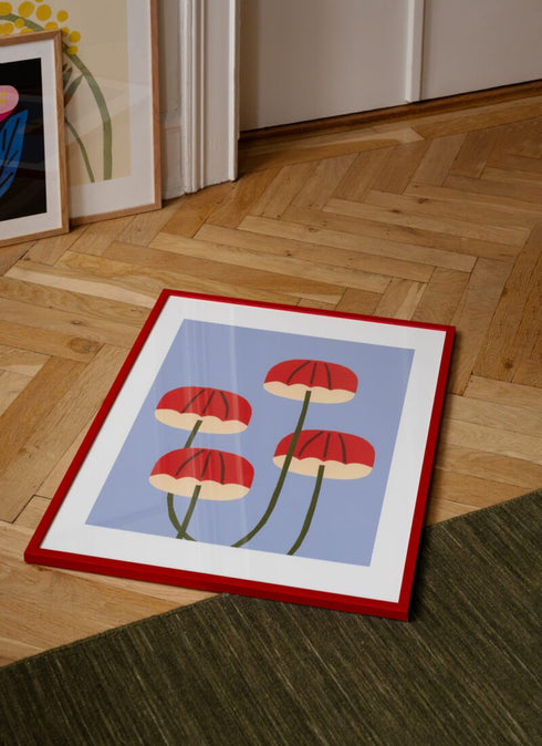 Art Print 30x40cm | Umbrella Mushroom