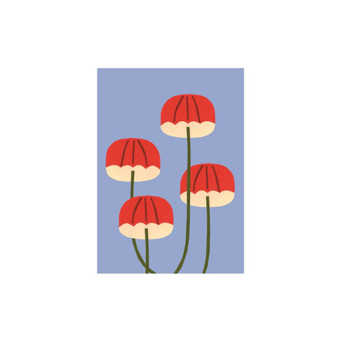 Art Print 30x40cm | Umbrella Mushroom