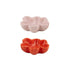 2er Set Unikko Bowl | orange, rosa