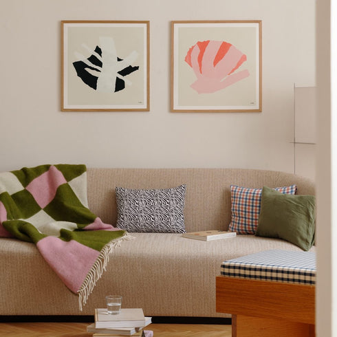 Gerahmter Kunstdruck Branching II | 50x50cm