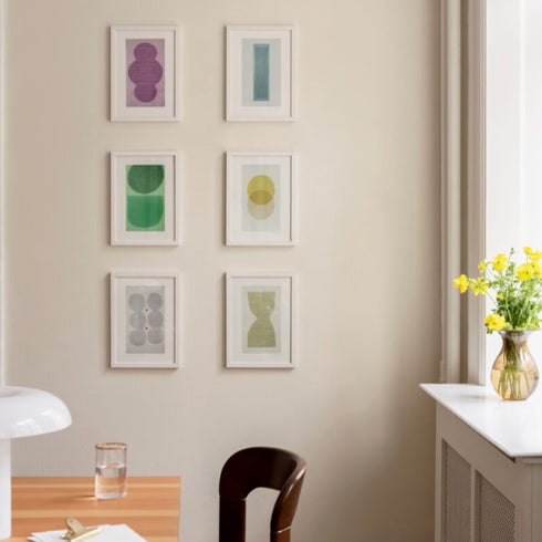 Gerahmter Kunstdruck Long Sun | 30x40cm