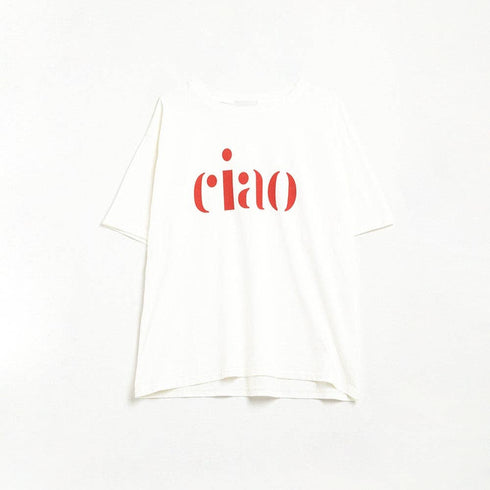 T-Shirt | weiss mit ciao