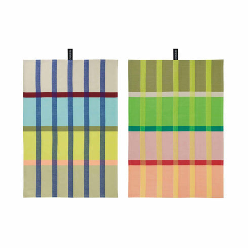 Geschirrtuch bunt gemustert | 2er Set