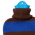 Wärmflasche | blau, braun