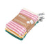 3er Set Spültuch Frotte gestreift | rosa, gelb, grün