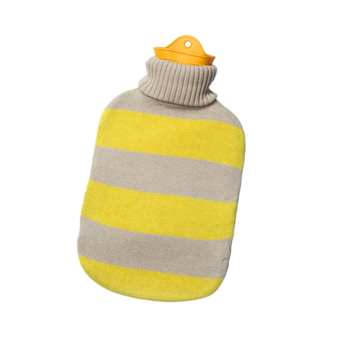 Wärmflasche | gelb, beige