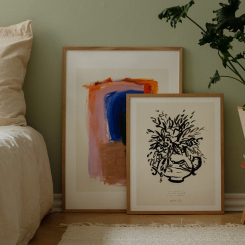 Gerahmter Kunstdruck Improvise | 50x70cm