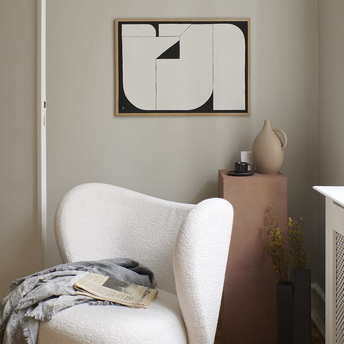 Gerahmter Kunstdruck 8am | 100x70cm