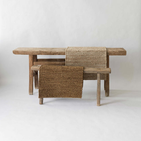 Sumak Hanf Teppich natur | 3 Grössen