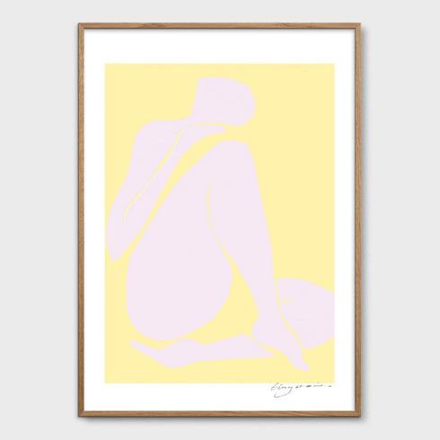 Art Print 50x70cm | Lilac Intimacy