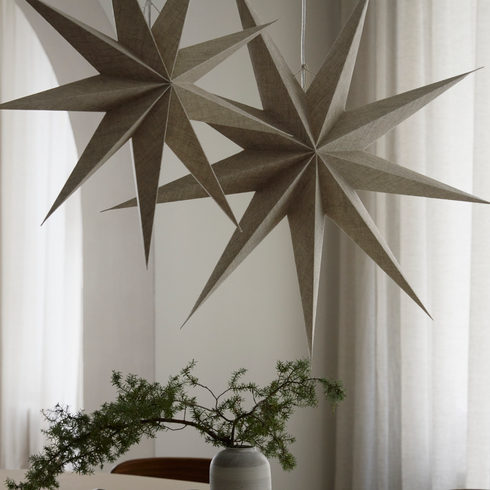 Papierstern LINA Ø60cm | natural