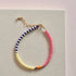 Armband Lente | pink, citrus, sailor stripes