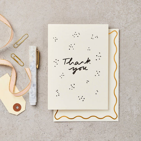 Dankes-Grusskarte | Thank You Sprinkle