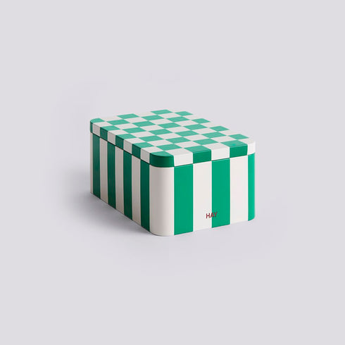 Vorratsdose Container small | green & offwhite