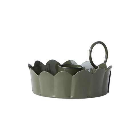 Kerzenhalter Oh Deer | green