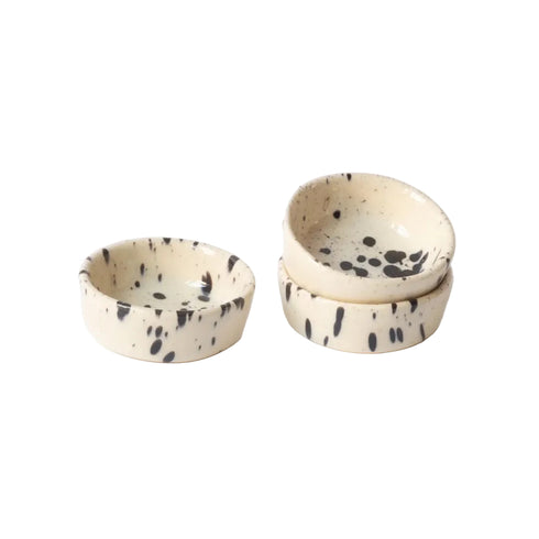 Mini Bowl | black dots