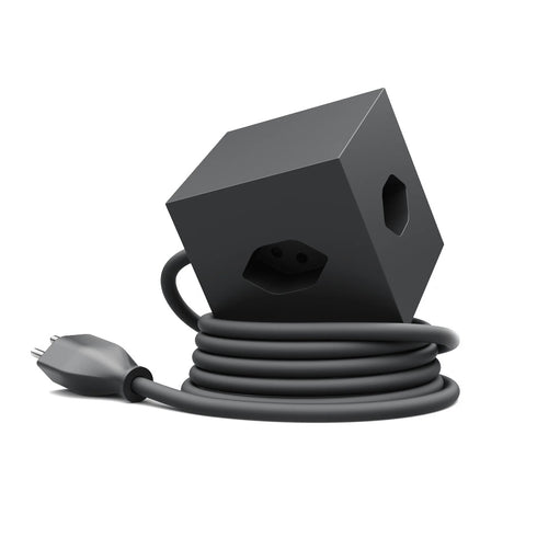 Mehrfachsteckdose SQUARE | black