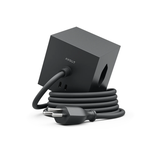 Mehrfachsteckdose SQUARE | black