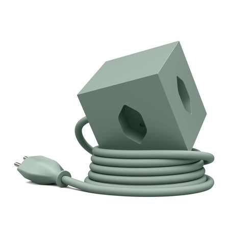 Mehrfachsteckdose SQUARE | dusty green