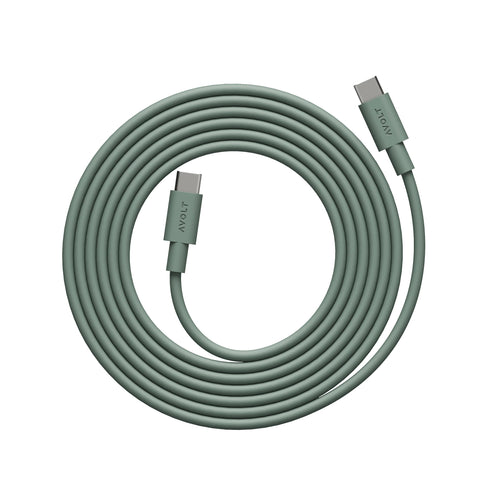 USB Cable One (2m) | oak green