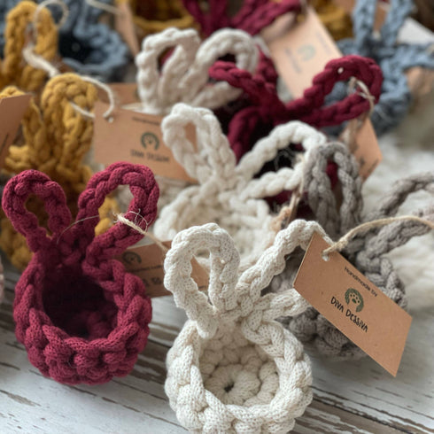 Eicherbecher gehäkelt | 4 Farben