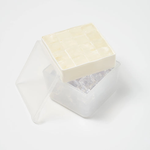 2in1: Eiswürfel & Behälter für Eiswürfel