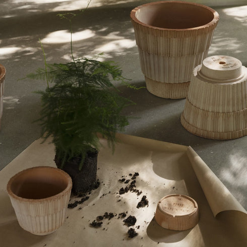 Blumentopf Atlas | terracotta