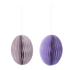 2er Set Honeycomb Ostereier | lilac