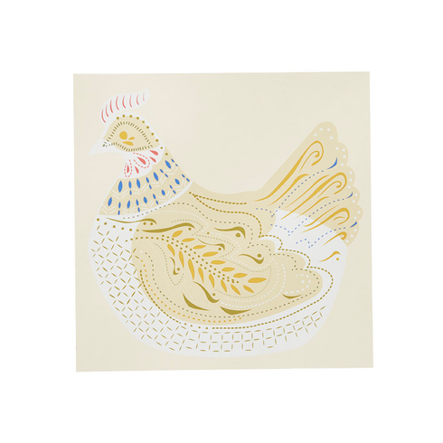 Papierservietten gross | hen sand