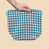 Wash Bag 100% Baumwolle | grün & Rosa